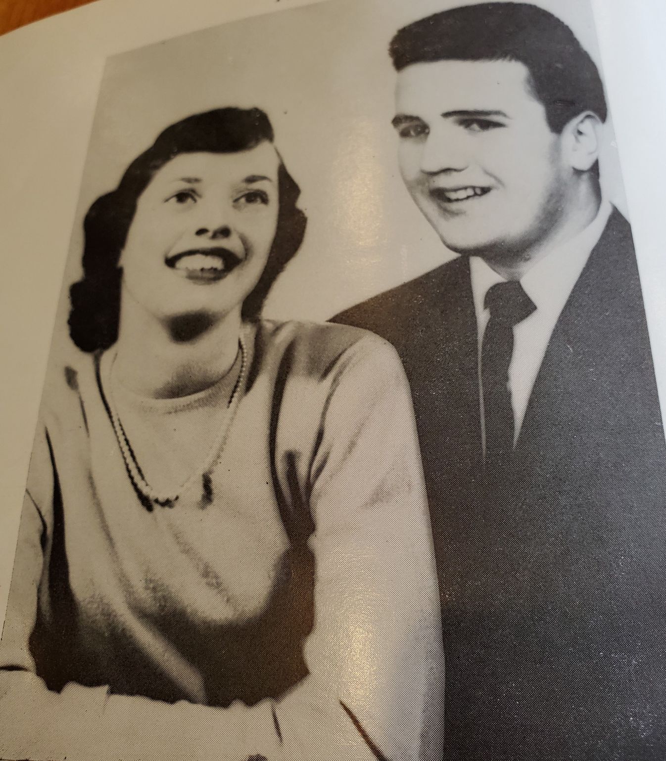 Mary Lou Kammes - Bob Krautkramer 1955 prom king and queen
